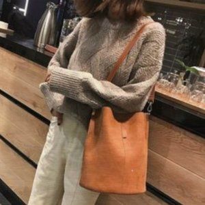 New Messenger Shoulder Bag Brown 215